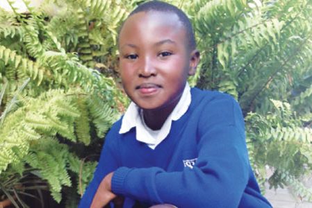 Stephen Njoroge has been dubbed Mattai’s successor at the age of 12 for planting 10,000 trees through the We Care Club at his school. He was recognized last year at the UN International Day of Peace. (Photo credit: SARA MOJTEJEDZADEH, Nation Media Group)