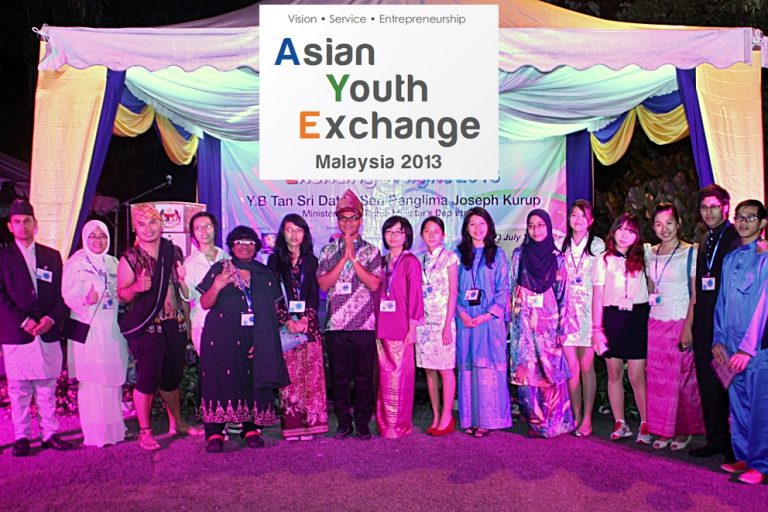 asian youth exchange malaysia 2013