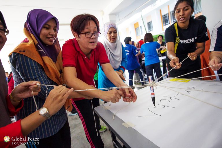 Educators playing and learning