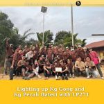 Shoutout to our LP271 team!
A huge turnout this time, and our special thanks to the 45 volunteers who spent two days with us lighting up both kampungs!
What we worked on comes from the daily realities in the village. When night falls, the surroundings get very dark making it harder to move around, especially for those heading to the washroom at night. 
The existing toilets, built by the community themselves, have served their purpose and this was a chance for us to improve  safety, and hygiene together
So over the two days, we refurbished the washrooms, installed solar street lights, supported home solar setups, and carried out WASH training!
A full two days, many hands, and a lot made possible together. Swipe through to see the hard and heart work!
#SDG7 #SDG6 #solarpower 
#waterandsanitation #CommunityEmpowerment
